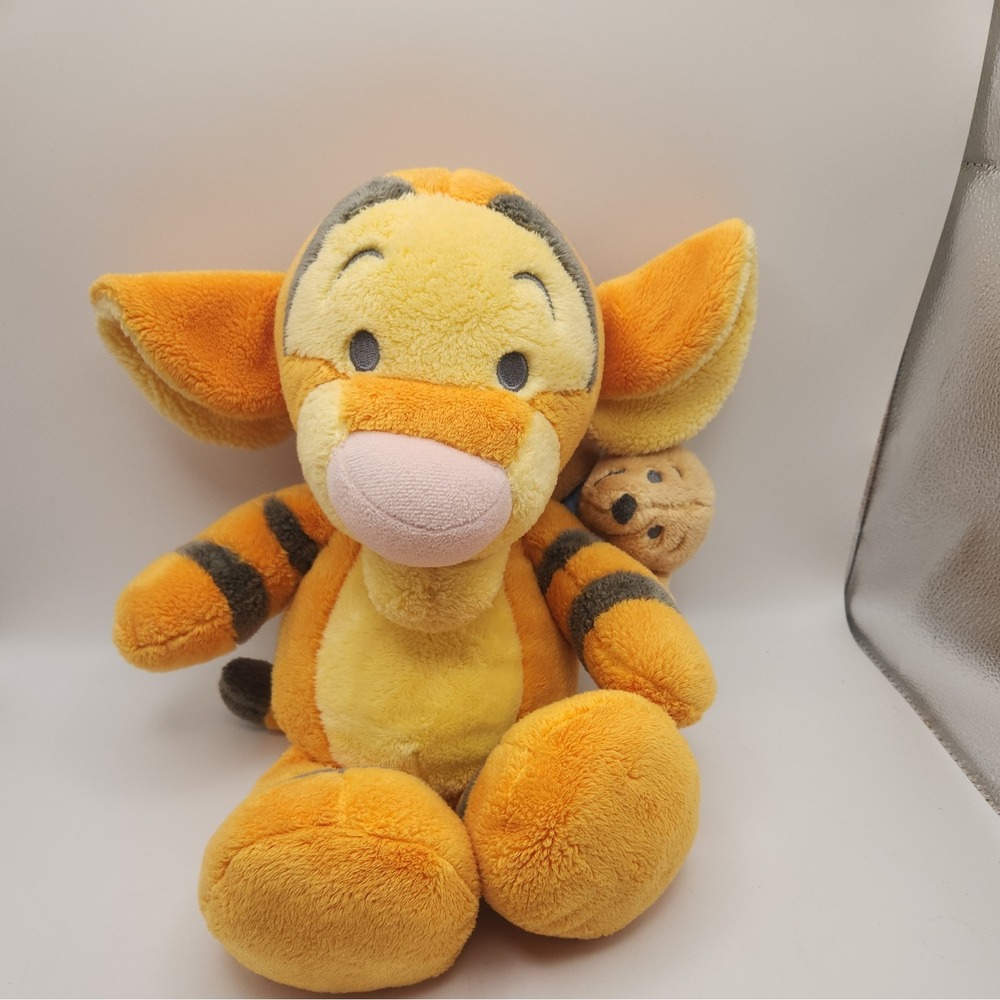Disney Parks Baby Tigger and Roo Plush Winnie The Pooh 16" Plush Stuffed Animal